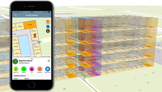 Exploiter une cartographie intérieure et extérieure avec ArcGIS Indoors