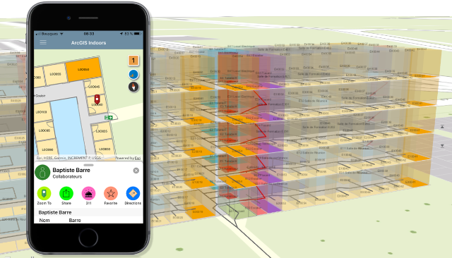 Découvrir ArcGIS Indoors, l’application pour exploiter la cartographie d’intérieure et d’extérieure