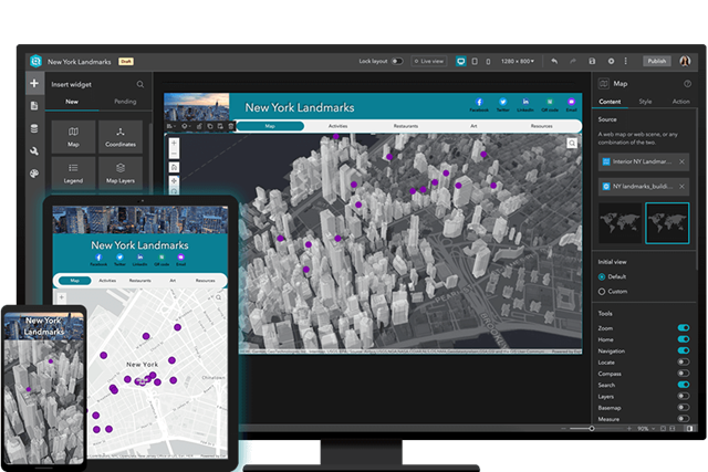 ArcGIS Experience Builder : migration depuis ArcGIS Web AppBuilder