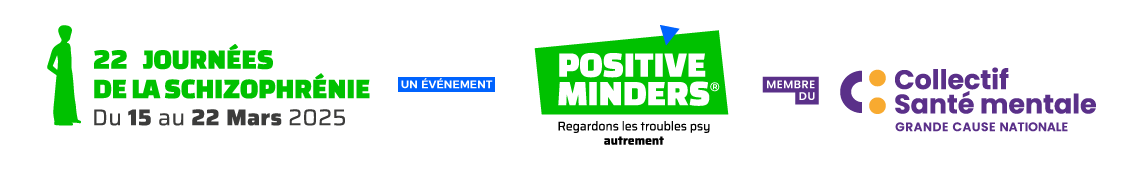 Les journées de la schizophrénie, un événement organisé par PositiveMinders, membre du collectif Santé Mentale Grande Cause Nationale 2025