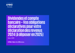 Épisode 4 - Dividendes et compte bancaire - Vos obligations déclaratives pour votre déclaration des revenus 2024