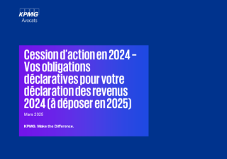 Épisode 5 - Cession d'action en 2024 - Vos obligations déclaratives pour votre déclaration des revenus 2024