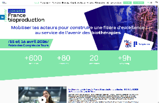Congrès France Bioproduction 