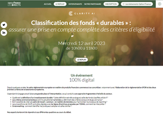 Classification des fonds « durables » :  assurer une prise en compte complète des critères d’éligibilité