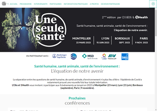 Une seule santé 2023
