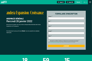 Assemblée Générale Andera Expansion/Croissance