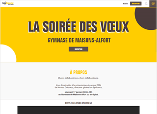 La soirée de voeux Bpifrance 2024