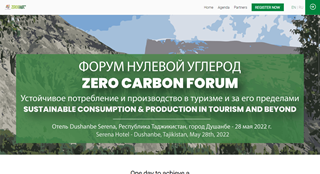 Zero Carbon Forum: Sustainable Consumption & Production in tourism and beyond