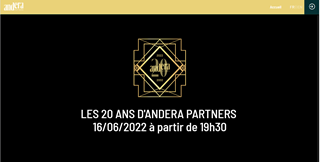 Les 20 ans d'Andera Partners 