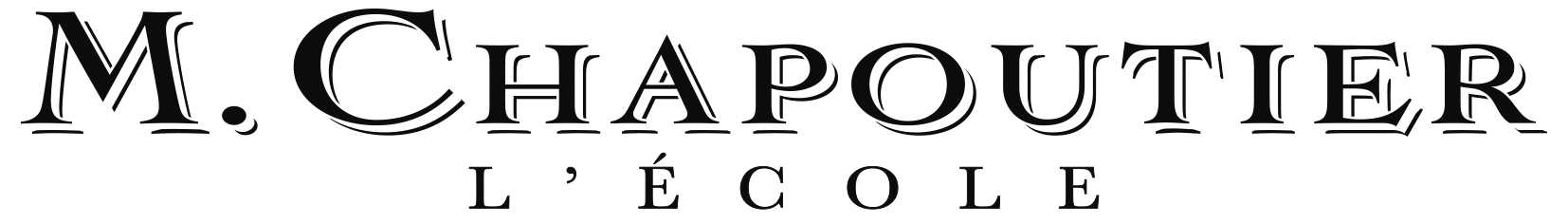 M. CHAPOUTIER L'ECOLE ET SEMINAIRES