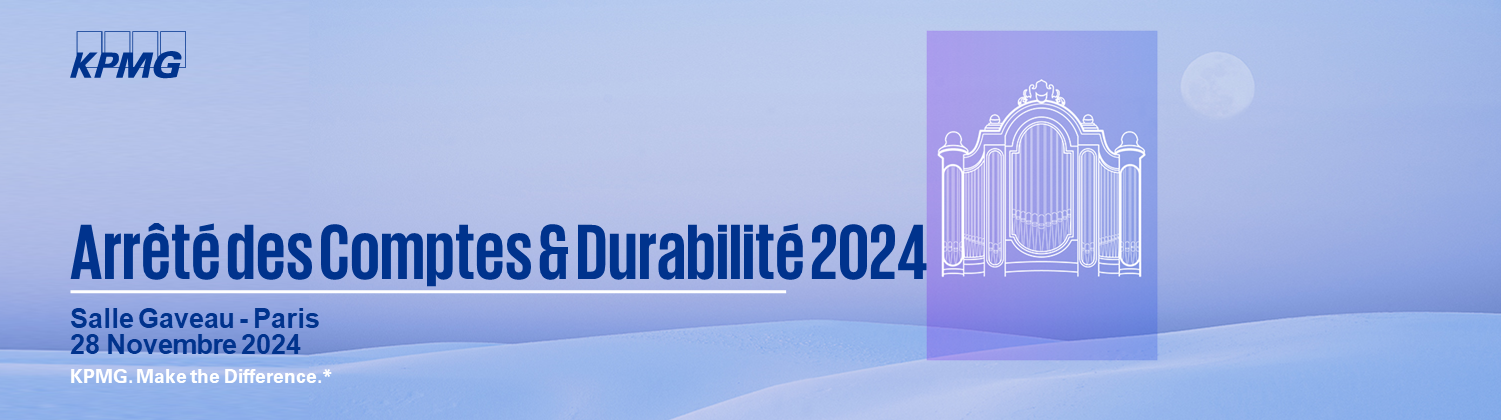 Conférence Arrêté Des Comptes 2022 Sociétés Industrielles et Commerciales - KPMG France