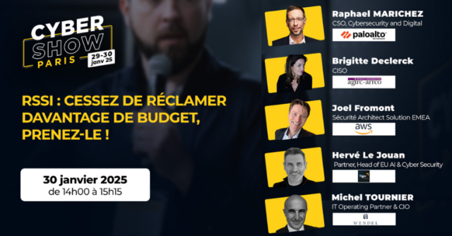 RSSI : Cessez de réclamer davantage de budget, prenez-le !