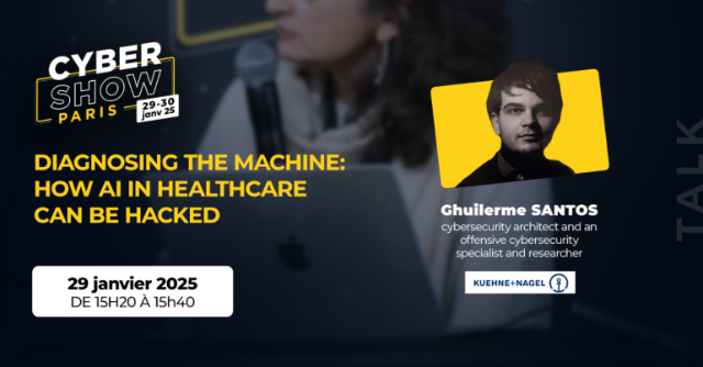 [TALK] Diagnosing the Machine: How AI in Healthcare Can Be Hacked