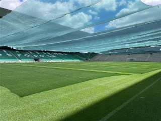 Voiles d'ombrage dans les stades : retour d'expérience de la métropole de Saint-Etienne