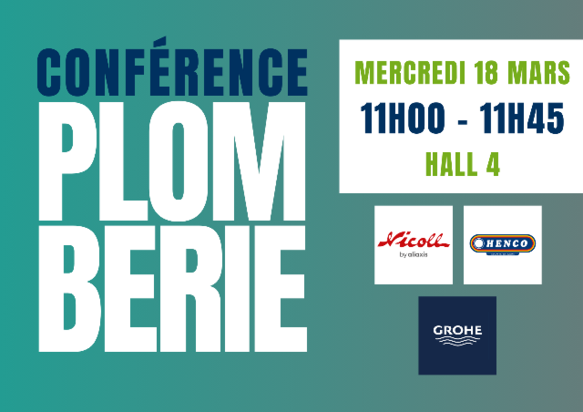Conférence Plomberie : Eaux grises, récupération et innovations : vers une plomberie circulaire