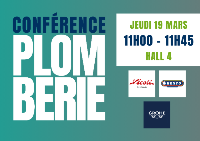 Conférence Plomberie : Eaux grises, récupération et innovations : vers une plomberie circulaire