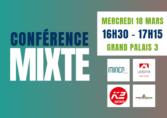 Conférence mixte : Construire demain : Les atouts de la maison passive