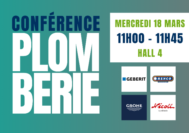 Conférence Plomberie : Eaux grises, récupération et innovations : vers une plomberie circulaire