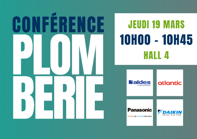 Conférence Plomberie : Solution de chauffage et eau chaude sanitaire