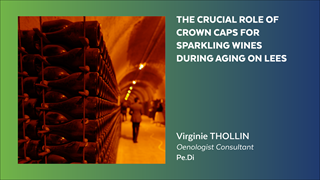 The crucial role of crown caps for sparkling wines during aging on lees