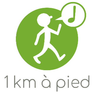 1km à Pied