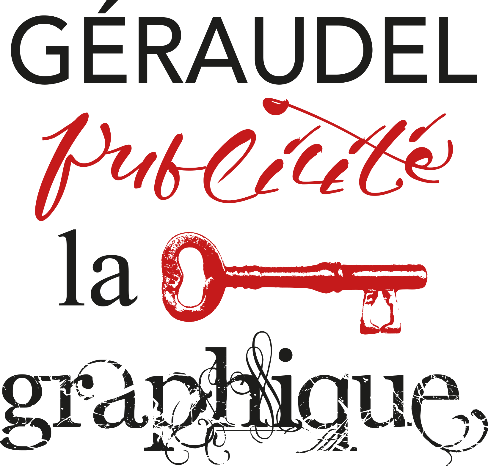 GERAUDEL PUBLICITE LA CLE GRAPHIQUE