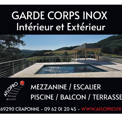 AFLOPRO GARDE CORPS INOX