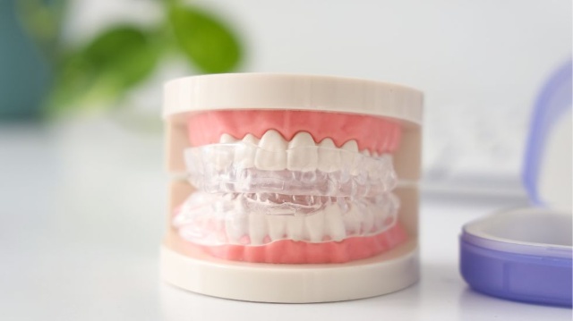 Les gouttières en occlusion 