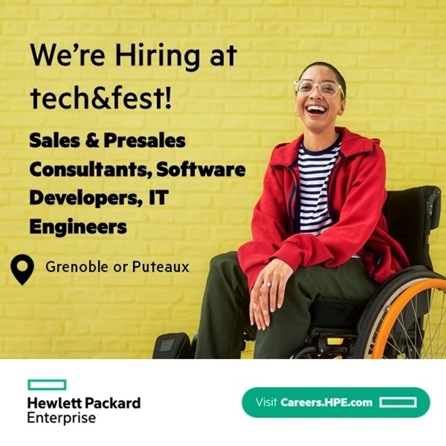 Apprentissage R&D - Division Telco Solutions -  HPE