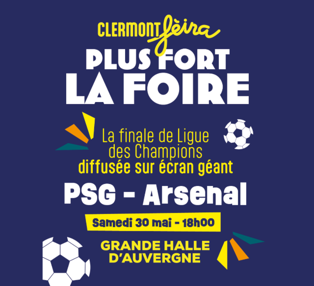 Finale de Ligue des Champions sur écran géant