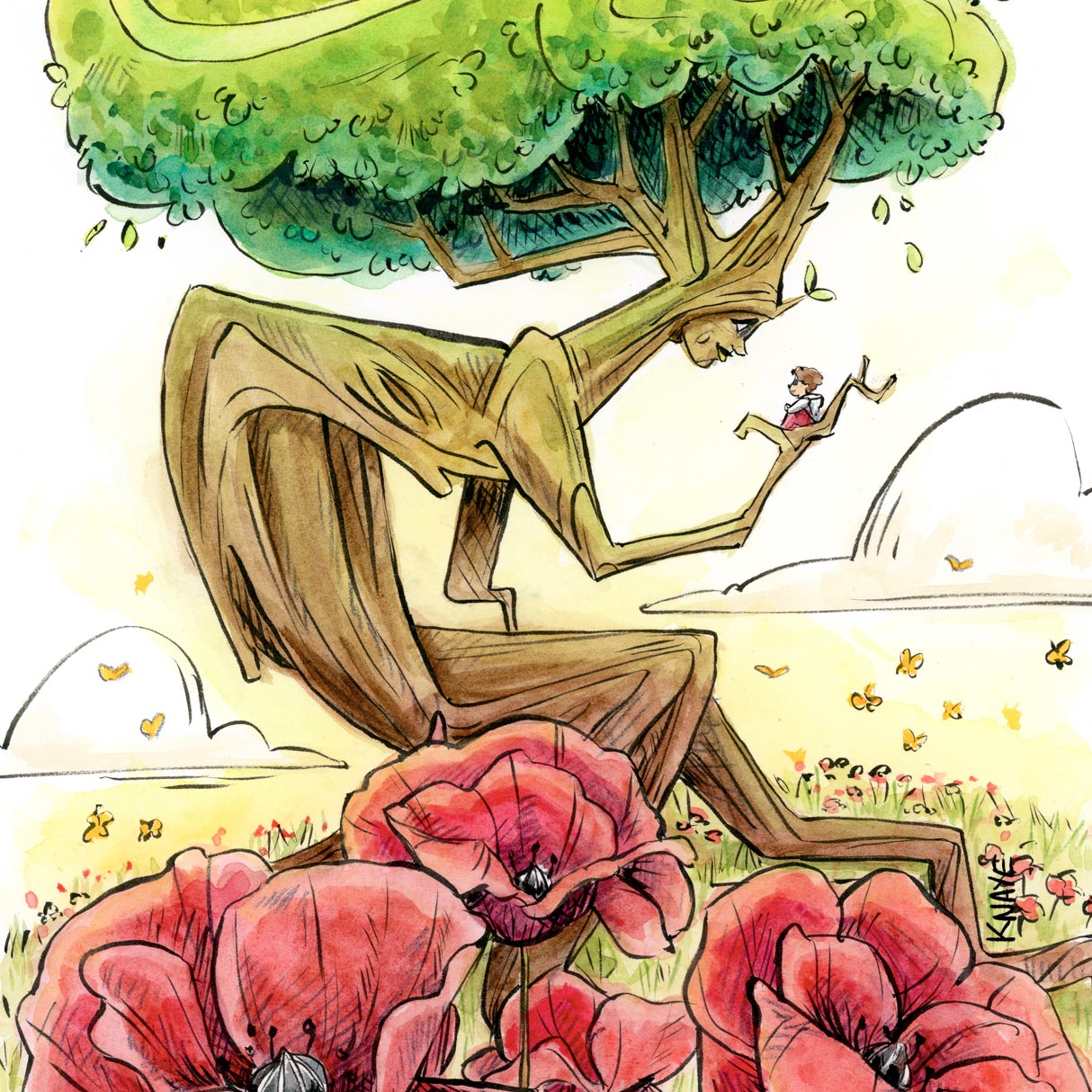 KNAYE & Emma Barry, illustrations fantastiques