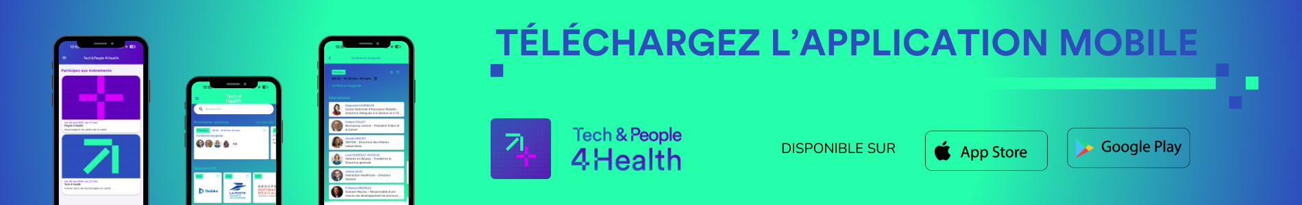 Téléchargez l'application mobile Tech & People 4 Health