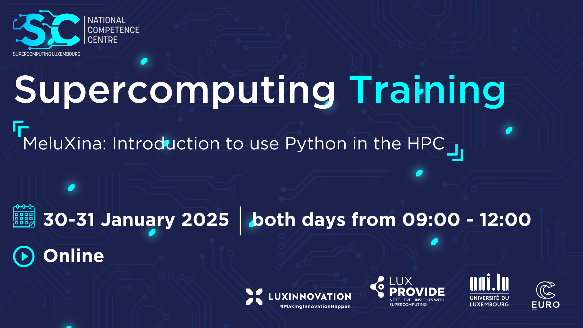 MeluXina: Introduction to use Python in the HPC