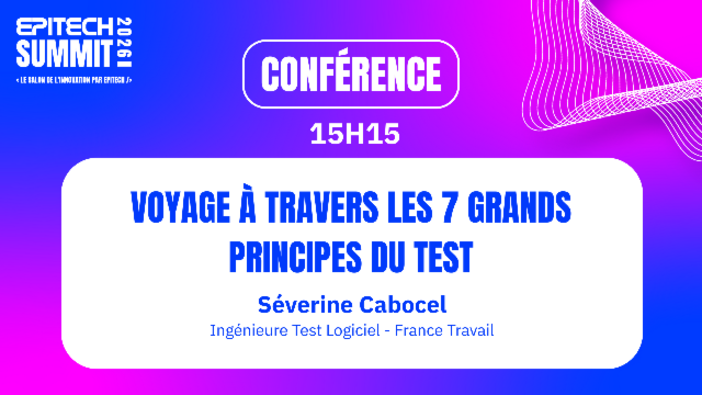 Voyage à travers les 7 grands principes du test