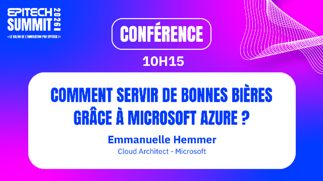 Comment servir de bonnes bières grâce à Microsoft Azure ?
