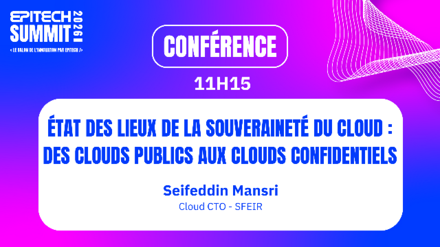 État des lieux de la souveraineté du cloud : Des clouds publics aux clouds confidentiels