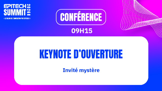Keynote d'ouverture : J’ai quitté mon CDI pour la création de contenu : comment j’ai automatisé ma créativité ?