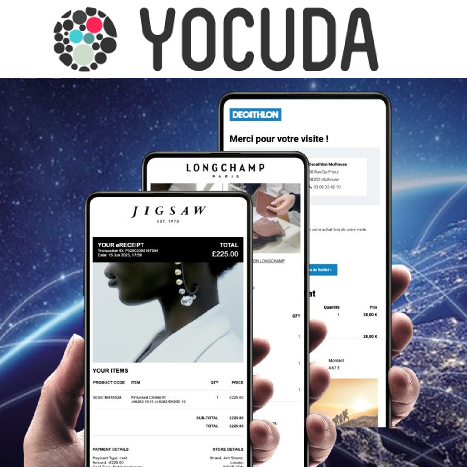 YOCUDA Ticket de Caisse Digital