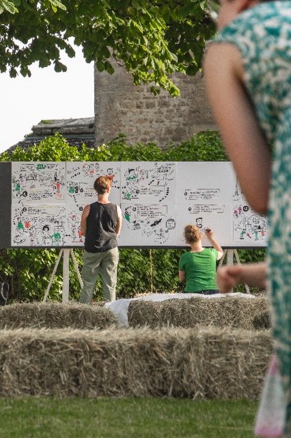 Illustration de la Main Stage en direct