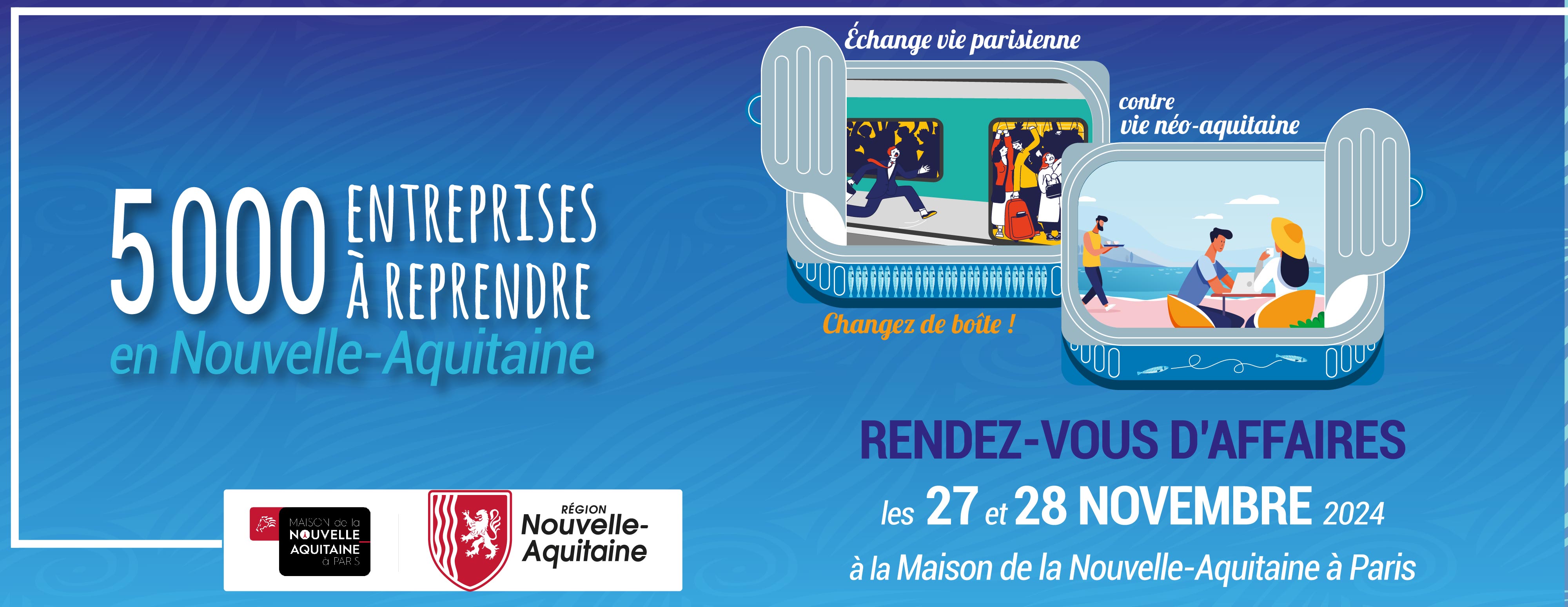 &nbsp;5000 entreprises à reprendre en Nouvelle-Aquitaine