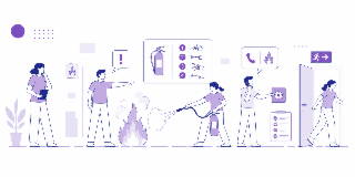 Sécurité incendie premier témoin incendie