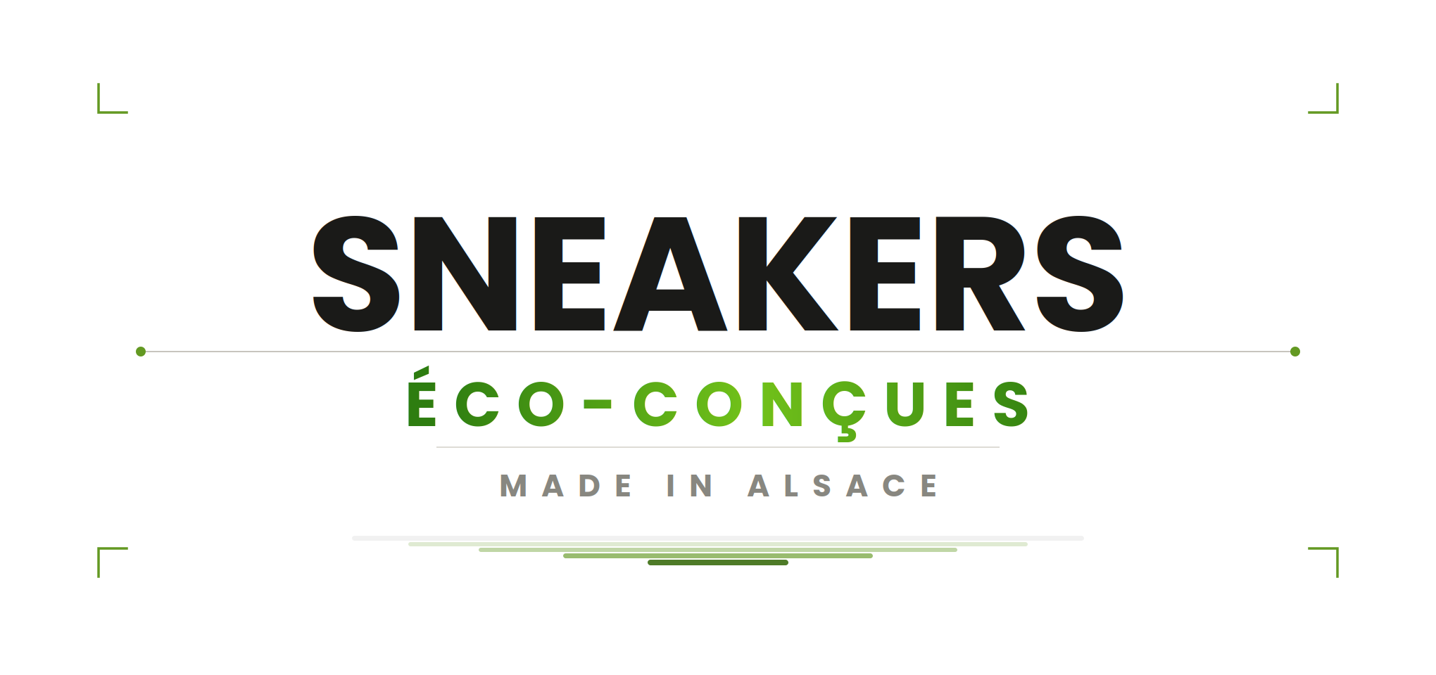 Sneakers éco - conçues