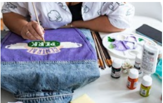 Atelier -La Peinture sur textile Customisation