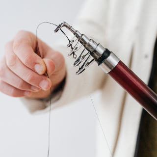 Atelier montage de mouche avec l'Association des Guides de Pêche d'Auvergne (AGPA)