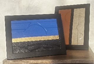 Fabriquez votre carte en cuir à encadrer avec Sonia de Sanson Cuir