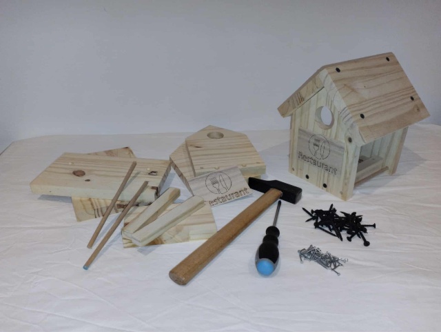 Construis un resto pour les oiseaux avec Thierry Andrieux Créations