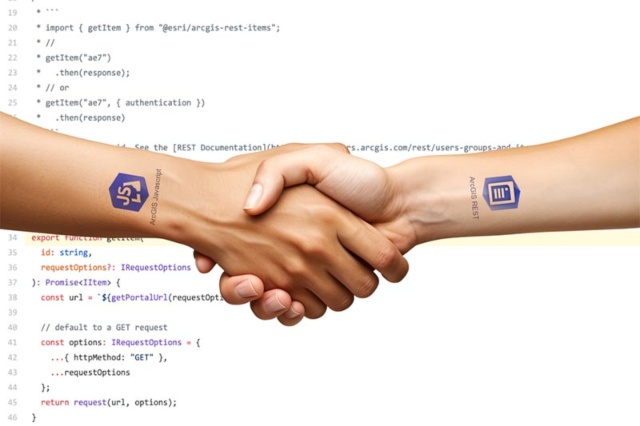 ArcGIS REST JS : le JavaScript caché d'ArcGIS