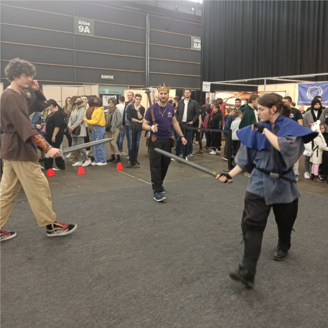 Initiation à l’escrime ludique – Guilde des Disciplines Fantastiques