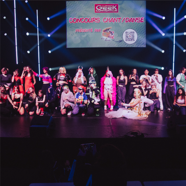 Annonce des résultats du concours chant/danse