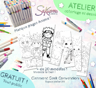 Marque page à customiser 